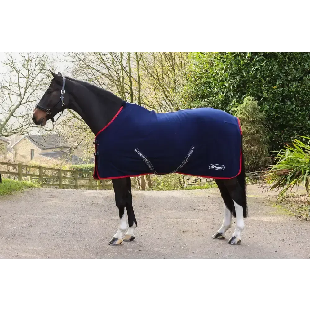 Whitaker R470 Rastrick V2 Fleece Rug Navy 4' 9" NAVY Fleece Rugs