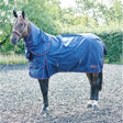 Whitaker Rastrick Turnout Rug Detachable Neck 250gm 4'9" Navy Turnout Rugs