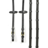 Whitaker Rer0101 Buckle 9-Loop Reins Black COB BLACK Reins