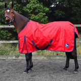 Whr1 W-Horse 0G Turnout Rug Red/Blue 4' 9" RED/BLUE Turnout Rugs