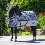 Whr28 W-Horse Airflo Turnout Rug Combo Zebra 5' 6" Zebra Turnout Rugs