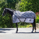 Whr28 W-Horse Airflo Turnout Rug Combo Zebra 5' 6" Zebra Turnout Rugs