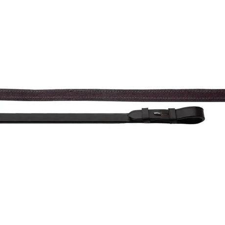 Windsor Equestrian Leather Inside Grip Reins Black One Size Reins