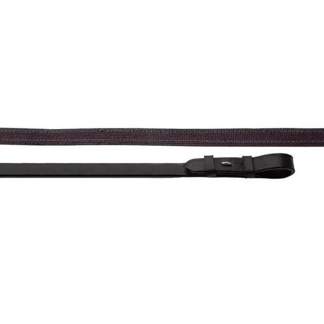 Windsor Equestrian Leather Inside Grip Reins Black One Size Reins