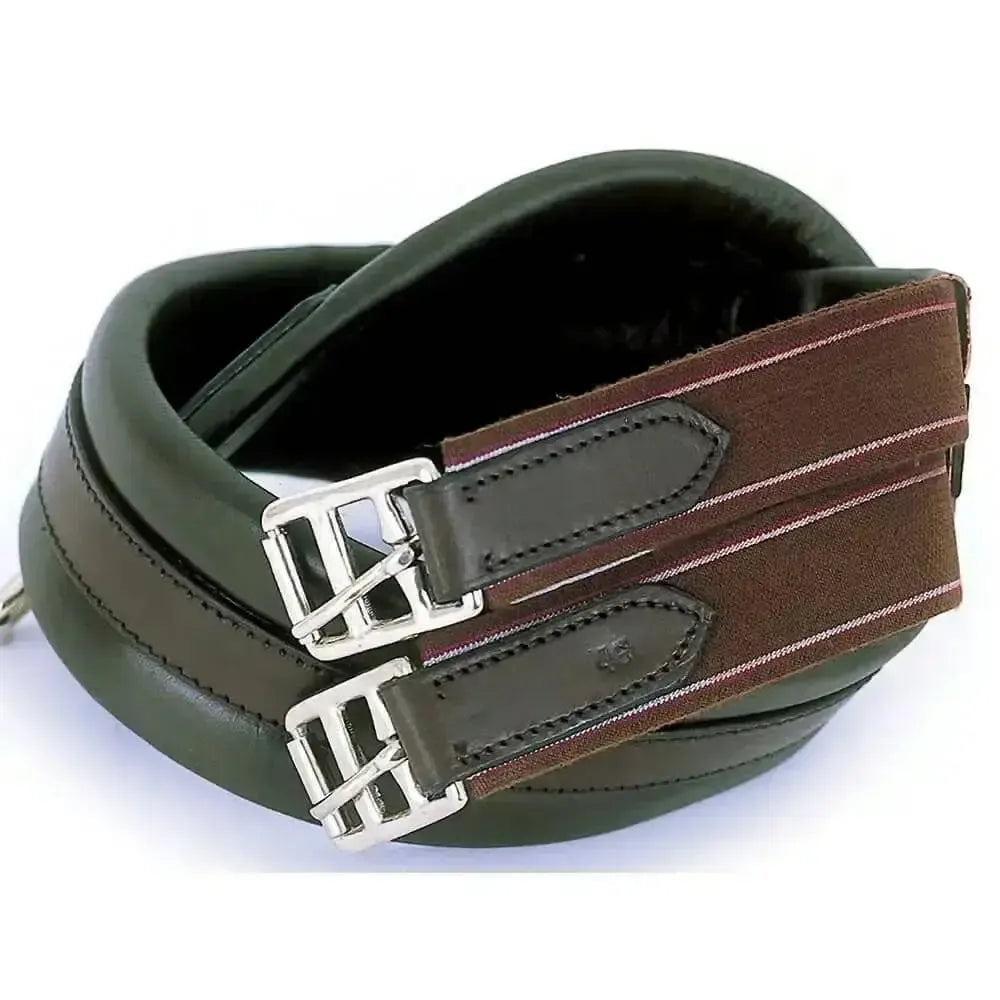 Windsor Equestrian Leather Padded Girth Black 38In. Girths
