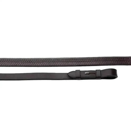 Windsor Equestrian Rubber Covered Reins Black One Size Reins