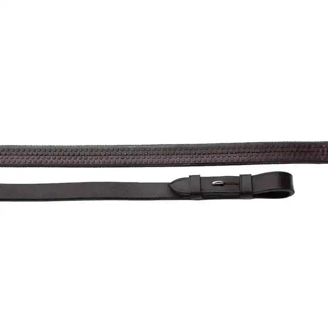 Windsor Equestrian Rubber Covered Reins Black One Size Reins