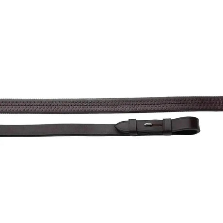 Windsor Equestrian Rubber Covered Reins Black One Size Reins