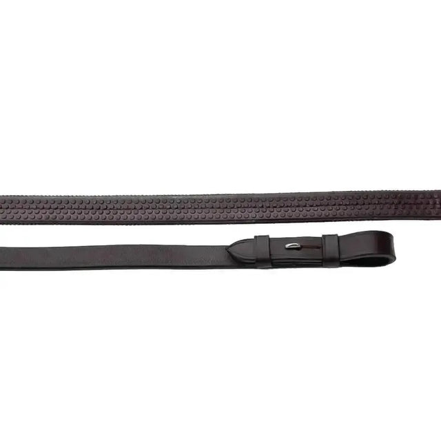 Windsor Equestrian Rubber Covered Reins Black One Size Reins