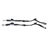 Windsor Nylon Elastic Side Rein Pony Black Side Reins