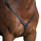 Wintec Breastplate Black Cob Breastplates