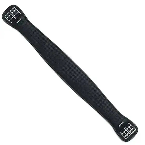 Wintec Chafeless Elastic Girth (Dressage Style) Black 16&Quot; / 40Cm Girths Barnstaple Equestrian Supplies