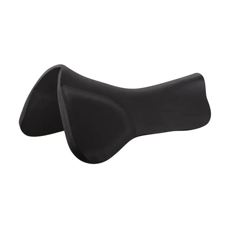 Black leather wintec raised comfort pad with contoured design for trauma-reduction whilst assisting saddle fit