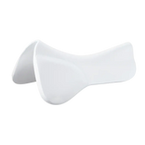 Wintec Raised Comfort Pad Front White Corrective Saddle Pads