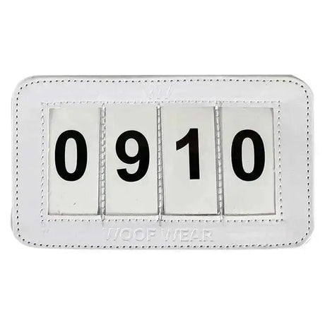 Woof Wear 4 Digit Dressage Number Holder Competition Accessories Barnstaple Equestrian Supplies