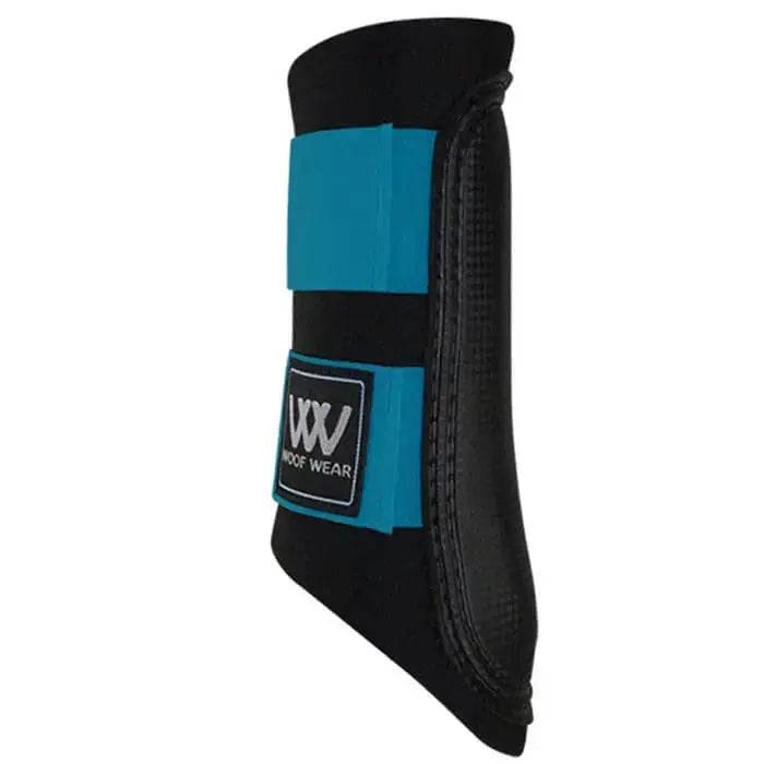 Woof Wear Club Brushing Boots Turquoise X Small Woof Wear Horse Boots Barnstaple Equestrian Supplies