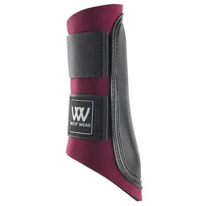 Woof Wear Club Brushing Boots Burgundy X Small Brushing Boots