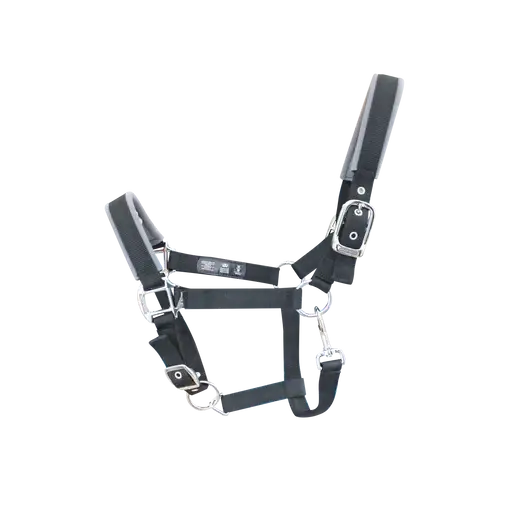 Woof Wear Contour Head Collar Black Pony Headcollars