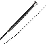 Woof Wear Diamond Dressage Whip Black / Silver Whips & Canes