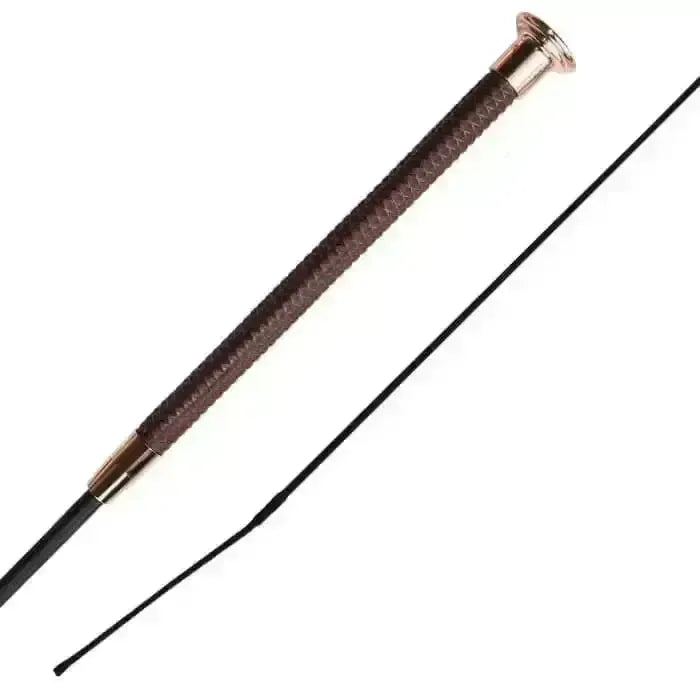 Woof Wear Diamond Dressage Whip Chocolate Whips & Canes