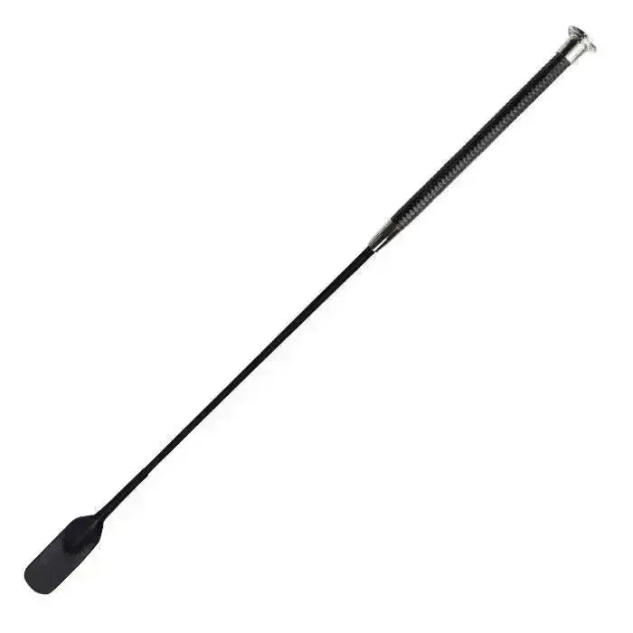 Woof Wear Diamond Riding Whip Black / Silver Whips & Canes