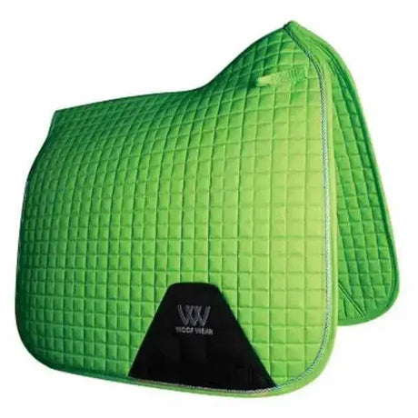 Woof Wear Dressage Saddle Pad Bright Colour Range Turquoise Saddle Pads & Numnahs Barnstaple Equestrian Supplies