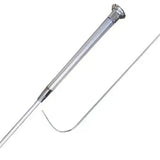 Woof Wear Gel Handled Dressage Whip Brushed Shield Whips & Canes