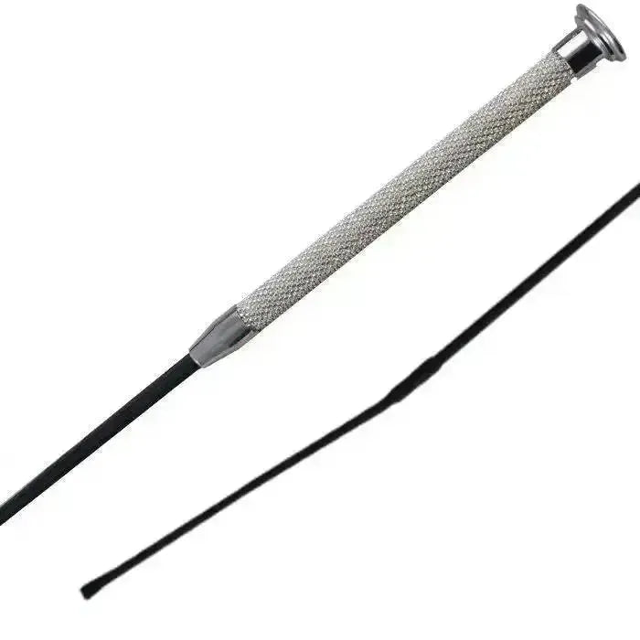 Woof Wear Glitz Dressage Whip Silver Whips & Canes