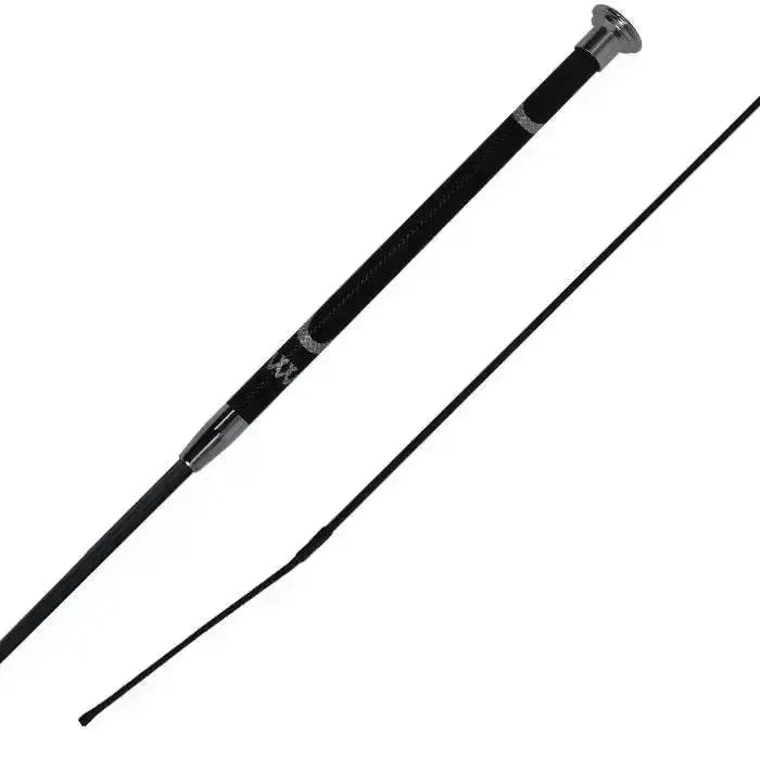 Woof Wear Harmony Resolute Dressage Whip Black / Silver 100cm Whips & Canes