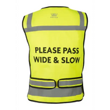 Woof Wear Hi Vis Riding Vest Hi Viz Orange Junior Small / Junior Medium Hi-Vis