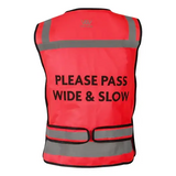 Woof Wear Hi Vis Riding Vest Hi Viz Orange Junior Small / Junior Medium Hi-Vis