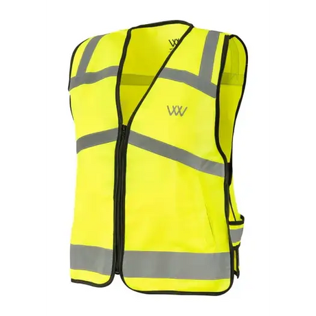 Woof Wear Hi Vis Riding Vest Hi Viz Yellow Junior Small / Junior Medium Hi-Vis