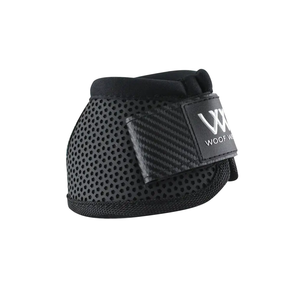 Woof Wear iVent No Turn Overreach Boot Black Small Over Reach Boots