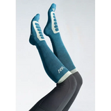Woof Wear Long Bamboo Tech Riding Sock Petrol Sage Small Riding Socks
