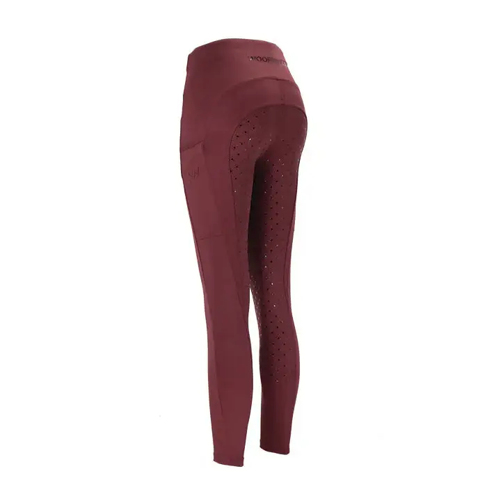 Woof Wear Original Lite Riding Tights Plum UK06 Riding Tights