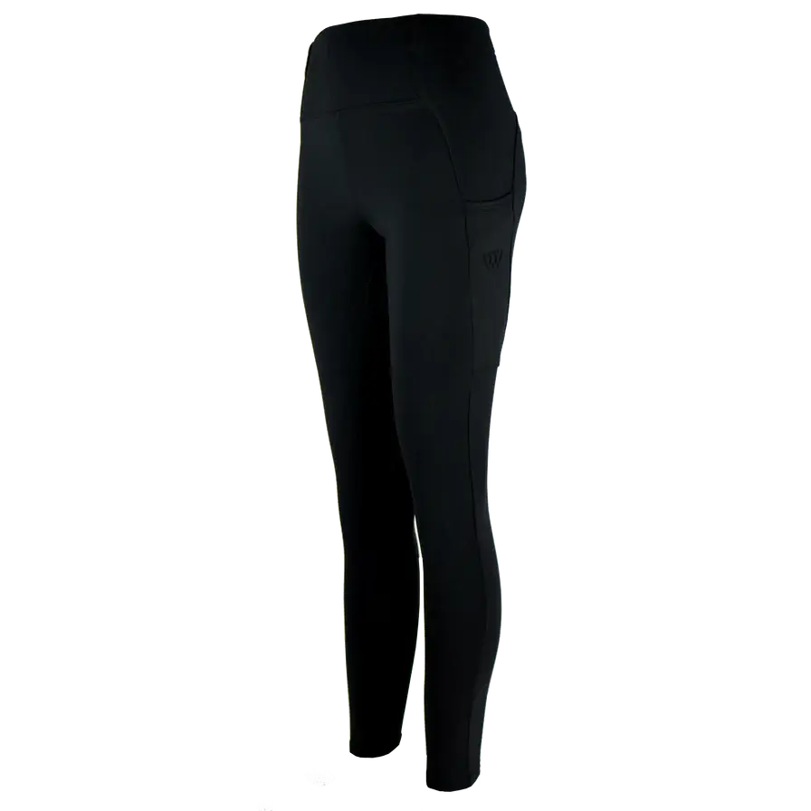 Woof Wear Original Riding Tights - Full Seat Black UK06 
