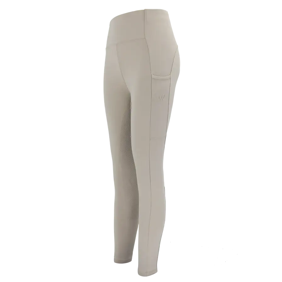 Woof Wear Original Riding Tights - Full Seat Stone UK06 