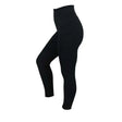 Black high-waisted woof wear original riding tights with knee patch made from smooth 4-way stretch fabric