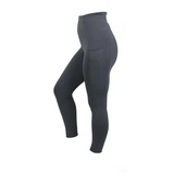 Woof Wear Original Riding Tights - Knee Patch Slate UK06 Riding Tights