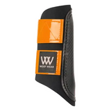 Woof Wear Reflective Club Boot Brushing Boots For Horses Hi Viz Orange X Small Brushing Boots