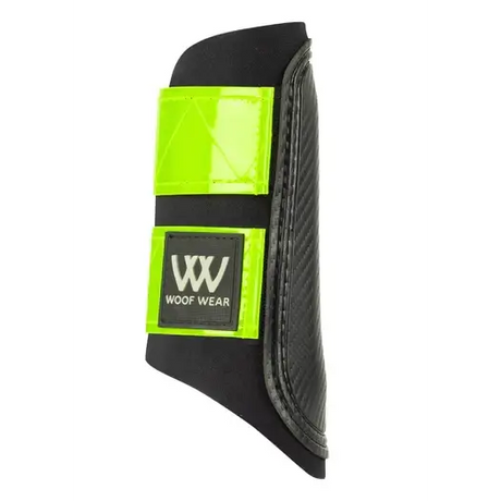Woof Wear Reflective Club Boot Brushing Boots For Horses Hi Viz Lime X Small Brushing Boots