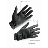 Woof Wear Reintex Mesh Riding Glove Black 6 Riding Gloves
