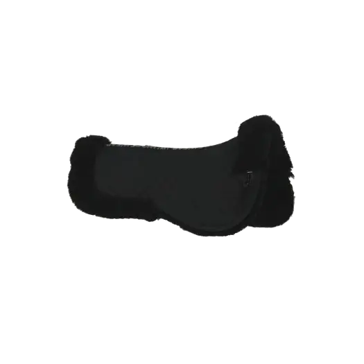 Woof Wear Sheepskin Half Pad Black Medium Half Pads
