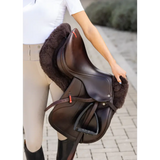 Woof Wear Sheepskin Half Pad Black Medium Half Pads
