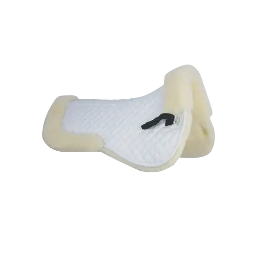Woof Wear Sheepskin Half Pad White Medium Half Pads