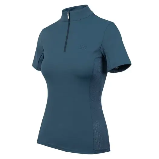 Woof Wear Short Sleeve Tech Riding Shirt Petrol Blue UK06 Tops