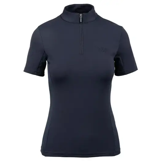 Woof Wear Short Sleeve Tech Riding Shirt Navy UK06 Tops