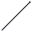 Black woof wear show cane with textured gunmetal mushroom cap and sleek riding crop style handle