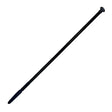 Black plastic cable tie with rounded head and tapered tip for woof wear show whip with faux leather finish