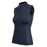 Woof Wear Sleeveless Tech Riding Shirt Navy UK06 Sleeveless Tops